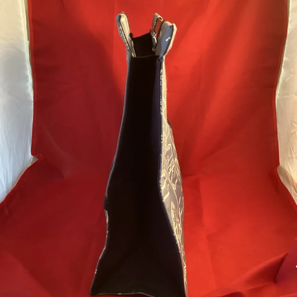 Holiday Fair 1978 tote bag with wood handles - Picture 9 of 11